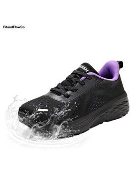 Non Slip Work Shoes Water Resistant Slip On Sneakers for Women